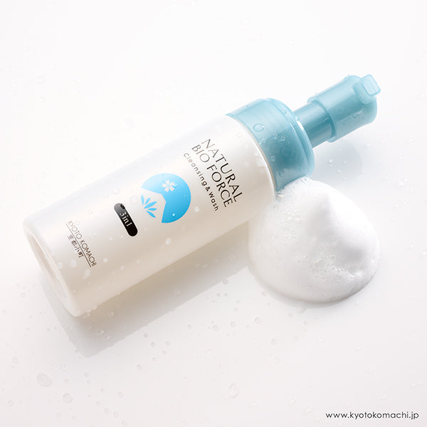 Kyoto Komachi Natural Bioforce Cleansing Wash, 135ml