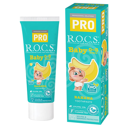 R.O.C.S. PRO Toothpaste Baby (Banana), 45g