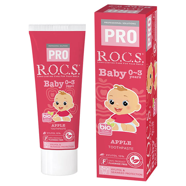 R.O.C.S. PRO Toothpaste Baby (Apple), 45g