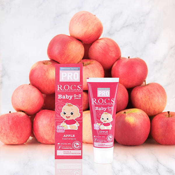 R.O.C.S. PRO Toothpaste Baby (Apple), 45g