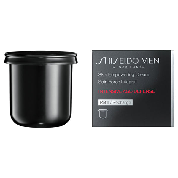 Shiseido Men Skin Empowering Cream, Refill, 50g, Citrus and Bamboo Green Scent