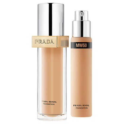 Reveal Skin Foundation, SPF17, PA+++, MW50 Warm-based,  very healthy color, 30ml