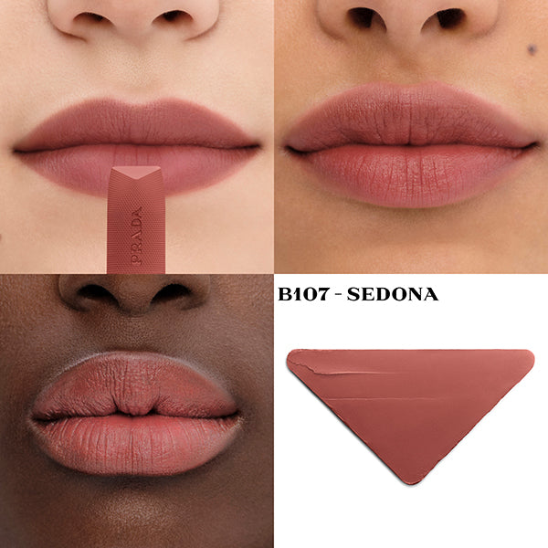 Prada Beauty Monochrome Weightless Lip Color Smooth Nylon (B107 Sedona)