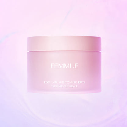 FEMMUE Rose Infused Toning Pad, 160ml