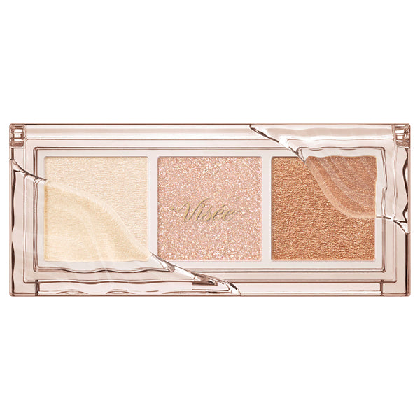 VISEE Killer Eye Trio, BR-2 Attractive Blink, 3g, Fragrance-free
