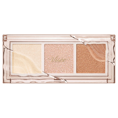 VISEE Killer Eye Trio, BR-2 Attractive Blink, 3g, Fragrance-free