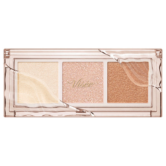 VISEE Killer Eye Trio, BR-2 Attractive Blink, 3g, Fragrance-free