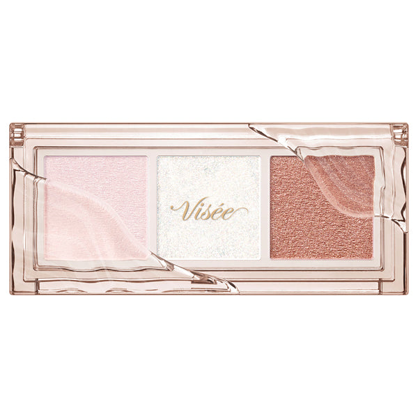 VISEE Killer Eye Trio, BR-1 Innocent Gaze, 3g, Fragrance-free