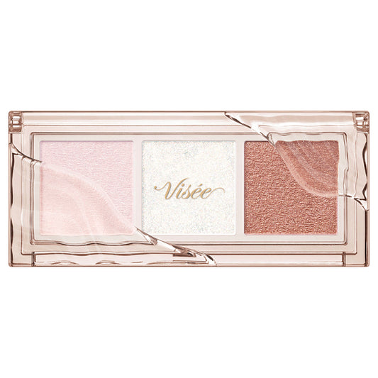 VISEE Killer Eye Trio, BR-1 Innocent Gaze, 3g, Fragrance-free