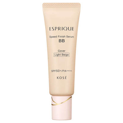 ESPRIQUE Speed ​​Finish Serum BB Cover, SPF50+ PA++++, 01 Light Beige, 30g, Fragrance-free