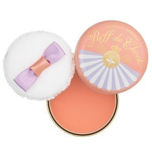 MAJOLICA MAJORCA Puff de Cheek, OR302 (Apricot Macaron), 7g