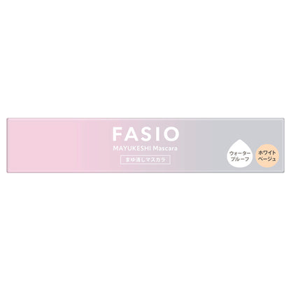 Fasio Eyebrow eraser mascara, 00 White beige, 4g, Fragrance-free