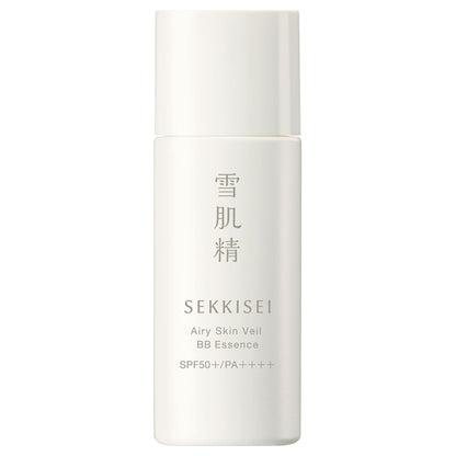 Sekkisei Clear Wellness Airy Skin Veil BB Essence, SPF50+ PA++++, 01 Slightly light natural color, 30ml, Fragrance-free
