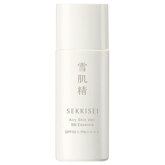 Sekkisei Clear Wellness Airy Skin Veil BB Essence, SPF50+ PA++++, 01 Slightly light natural color, 30ml, Fragrance-free