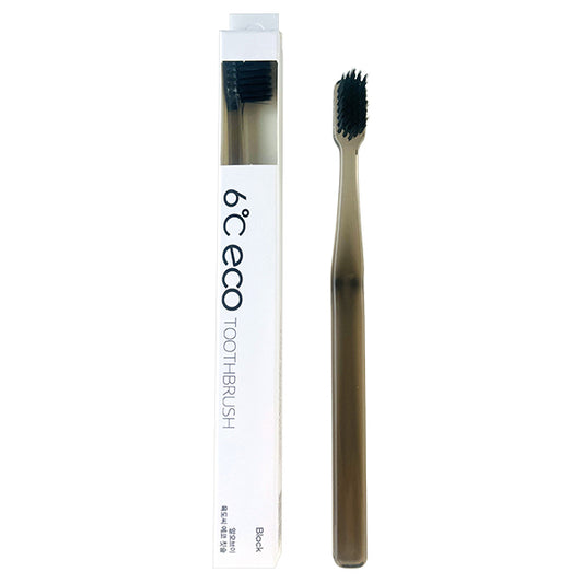 ROV 6°C ECO Toothbrush Soft (Black), 1 Unit