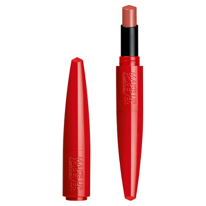 MAKE UP FOREVER Rouge Artist Forever Lipstick Satin, 119 Fire on Me, 2.4g