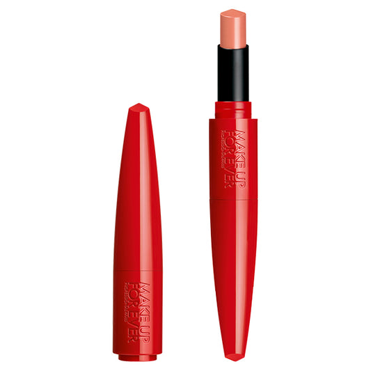 MAKE UP FOREVER Rouge Artist Forever Lipstick Satin, 102 Heroic Honey, 2.4g