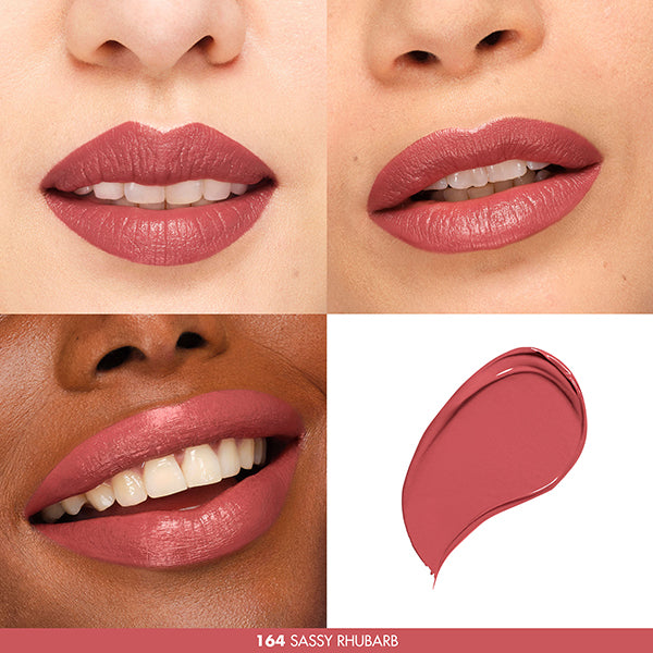 MAKE UP FOREVER Rouge Artist Forever Lipstick Satin, 164 Sassy Rhubarb, 2.4g