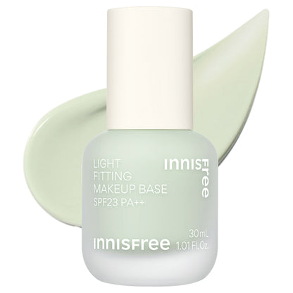 Innisfree Light Fitting Makeup Base, SPF23 PA++, 2 Green, 30ml