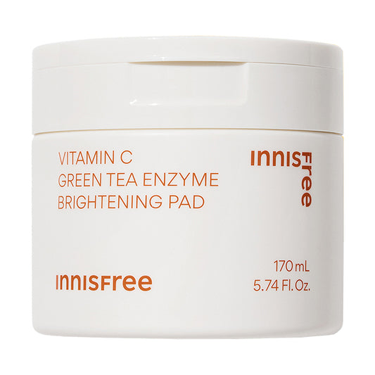 Innisfree Vita C Green Tea Enzyme Bright Pad, 170ml (60 Pads)