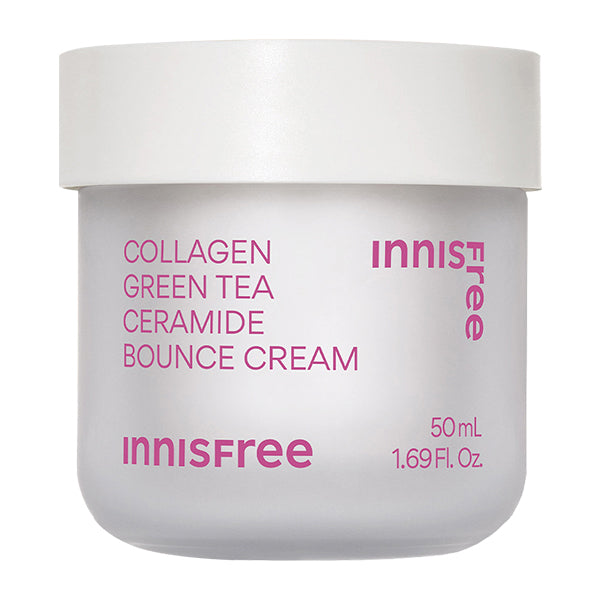 Innisfree Collagen Green Tea Ceramide Bounce Cream, 50ml