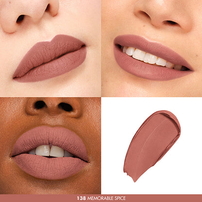 MAKE UP FOREVER Rouge Artist Forever Lipstick Matte, 138 Memorable Spice, 2g