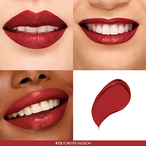 MAKE UP FOREVER Rouge Artist Forever Lipstick Satin, 412 Forever Passion, 2.4g