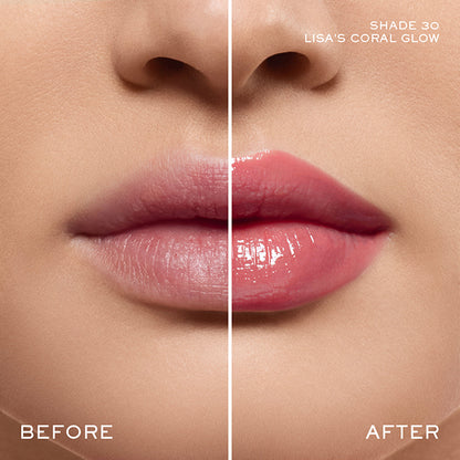 Lancôme Idôle Lip Butterglow (30 Lisa’s Coral Glow)