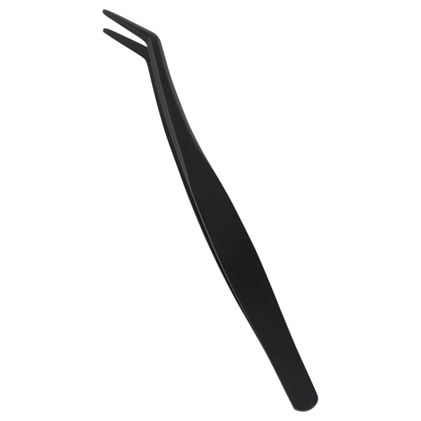 Straight catch tweezers, 1 piece