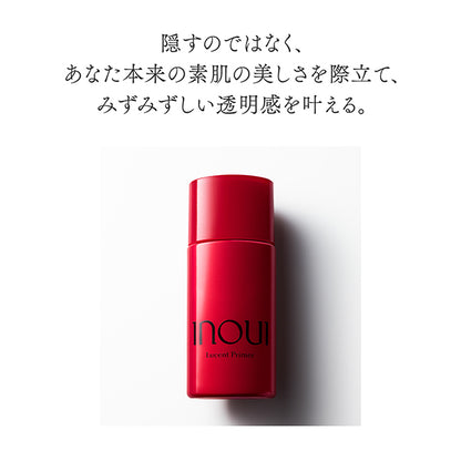 INOUI Lucent Primer, SPF50+ PA+++, 30ml, Floral Fruity Chypre