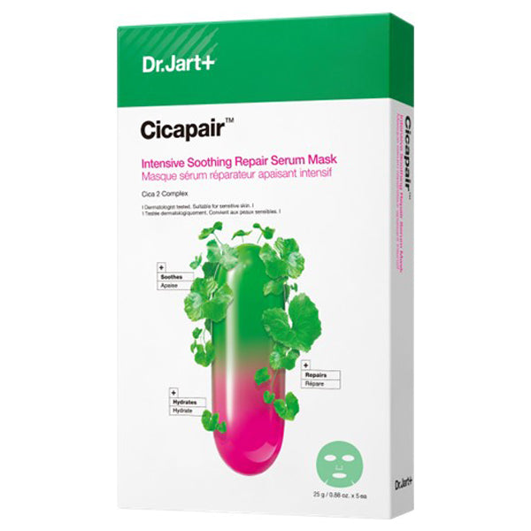 Dr.Jart+ Cicapair Intensive S Repair Serum Mask, 1 mask x 5 bags