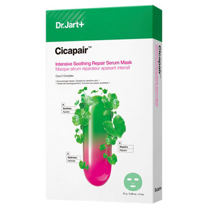 Dr.Jart+ Cicapair Intensive S Repair Serum Mask, 1 mask x 5 bags