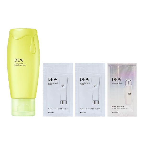 DEW Honey Balm Cleansing Clear Set, 180g