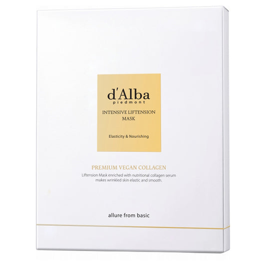 d'Alba Intensive lift tension mask, 3 sheets