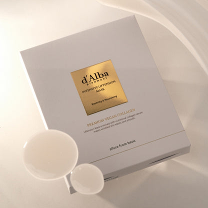 d'Alba Intensive lift tension mask, 3 sheets
