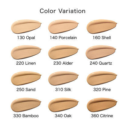 Synchro Skin Self-Refreshing Foundation, SPF35, PA++++, 320 Pine, 30g, Fragrance-Free