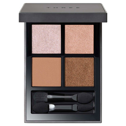 THREE Stargazing Eyeshadow Quad, 03 BREATHLESS PARISIAN, 6.7g