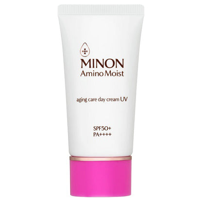 MINON Amino Moist Aging Care Day Cream UV, SPF50+ PA++++, 30g, Fragrance-free