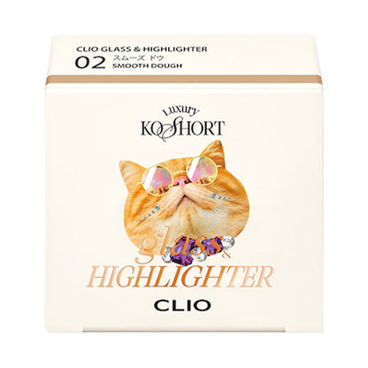 Glass and Highlighter Nyansei Gyakuten Collection, 02 Smooth Dough, 5g