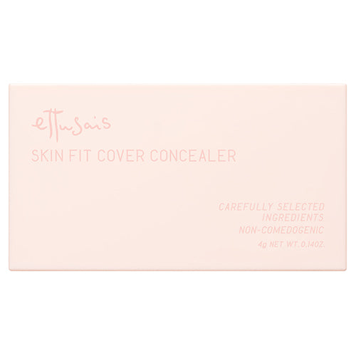 ETTUSAIS Skin Fit Cover Concealer, All-Purpose Beige, Dark Circle Removal Coral, 4g, Fragrance-Free