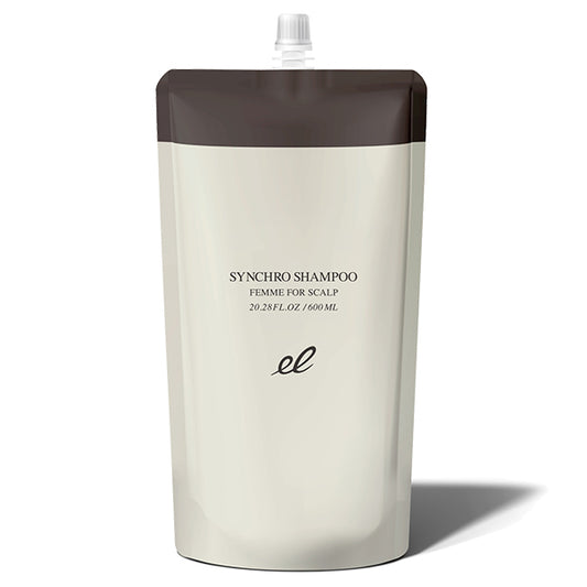 ELECTRON Synchro Shampoo Femme For Scalp Refill, 600ml
