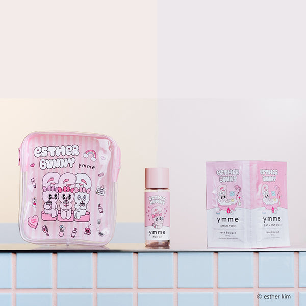 ymme Esther Bunny Collaboration Limited Travel Set, 1 Set