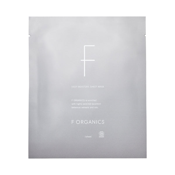 F ORGANICS Deep Moisture Sheet Mask, 1 sheet
