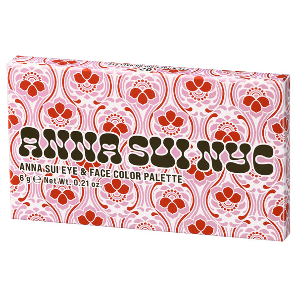 ANNA SUI Eye & Face Color Palette, 02, 6g