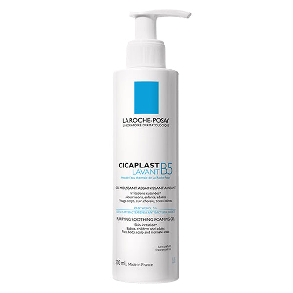 LA ROCHE-POSAY Cicaplast Gel Cleanser B5 Facial Cleanser, 200ml