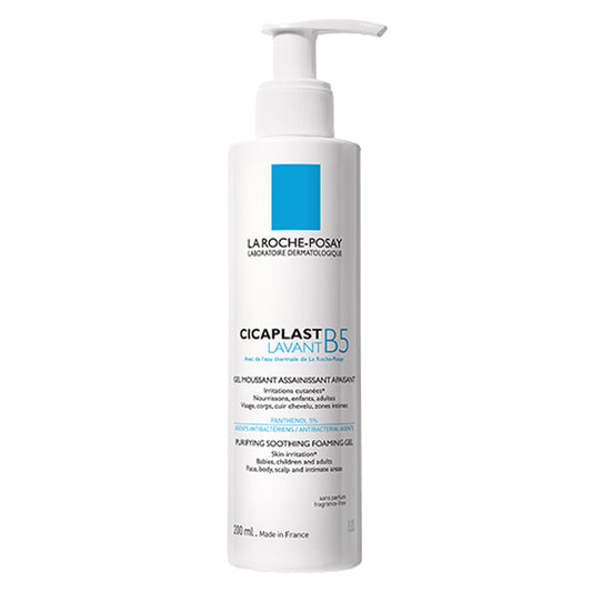 LA ROCHE-POSAY Cicaplast Gel Cleanser B5 Facial Cleanser, 200ml