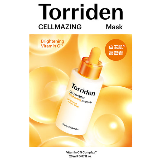 Torriden Cellmazing Vita C Brightening Face Mask, 1pc
