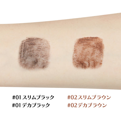 JUDYDOLL 6° Coil Mascara, #01 Slim Black, 3g