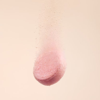 ROSETTE meshimase Bath Tablet, 7 servings, Refreshing and juicy bergamot scent