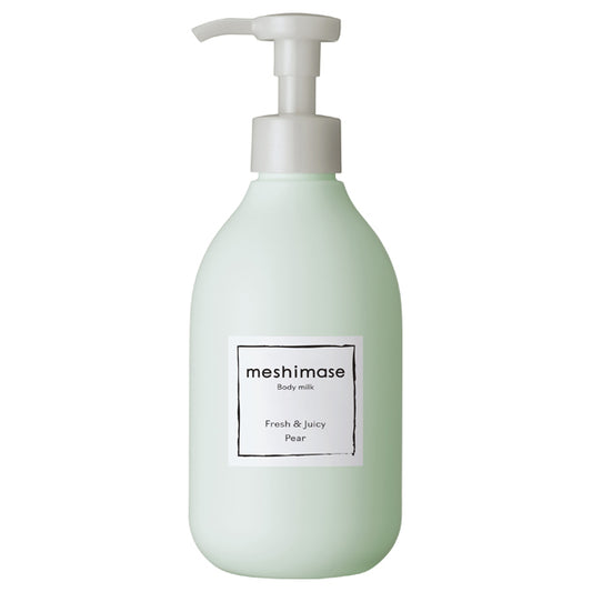 Meshimase Body Milk, 300g, Fresh & Juicy Pear Scent